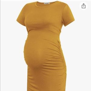 Yellow Maternity dress NWT